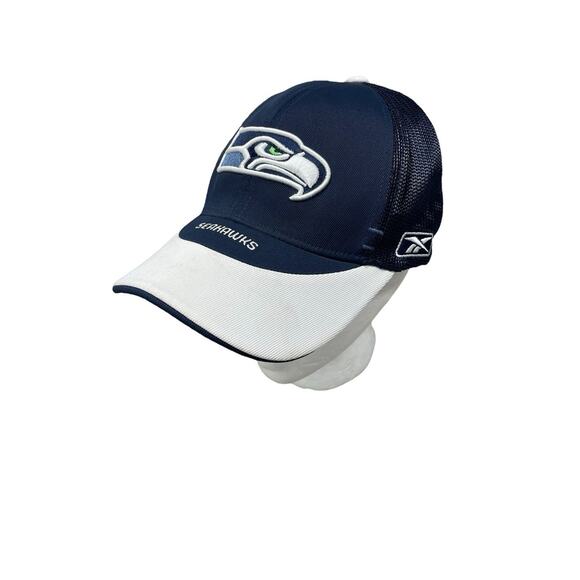 Reebok- Seattle Seahawks Hat, Cap Unisex Adult-NFL Football One Size Fits All - Picture 1 of 10